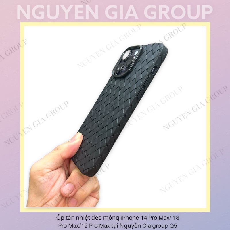 Ốp silicon dẻo mỏng tản nhiệt cho iPhone 14 pro max/14 plus/ 13 pro max/12 Pro Max/ 12 Mini/ 12 Pro/11 pro max/xs max