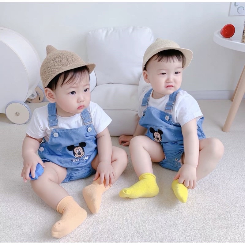 Yếm jean cho bé 7 - 18kg