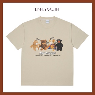 (HÀNG CHÍNH HÃNG) Áo thun ADLV - Acmé de la vie TEDDY BEAR DOLL FRIENDS ADLV (BEIGE) LinhLyxAuth llxauth