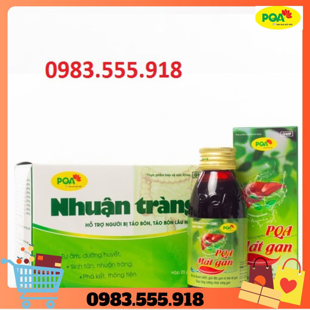 COMBO HỖ TRỢ TÁO BÓN2 NHUẬN TRÀNG CỐM + 2 MÁT GAN SIRO táo bón lâu ngày, phụ nữ sau sinh