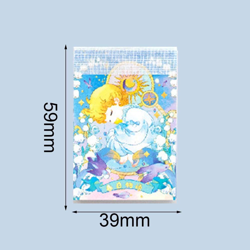 CHOOKEY Bộ 50 Tờ Sticker Dán Trang Trí Điện Thoại, Nhật Ký