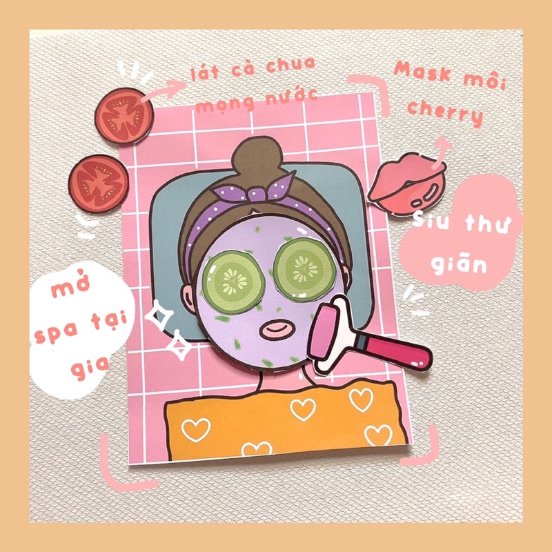BỘ SPA TẠI NHÀ BẰNG GIẤY