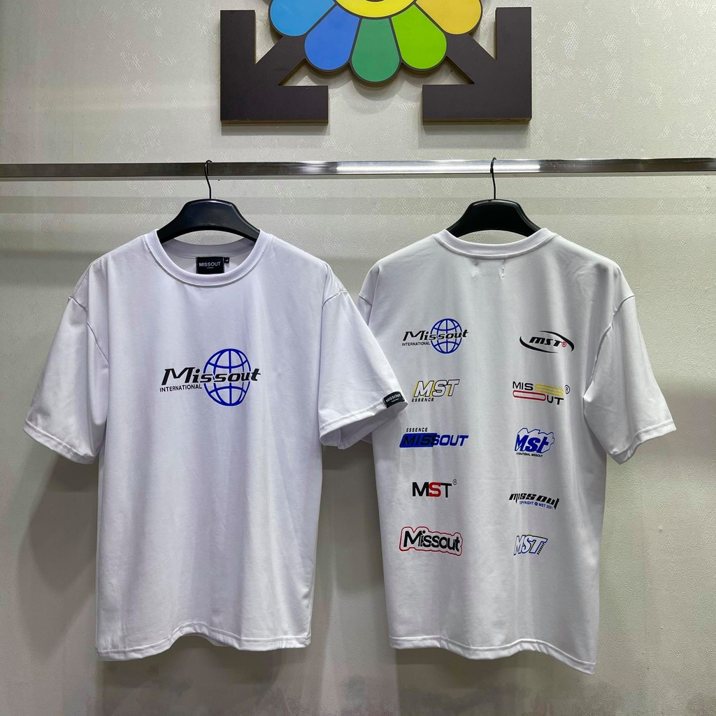Áo Thun MISSOUT Logo nam nữ Full Tag hãng Kun Shop | BigBuy360 - bigbuy360.vn