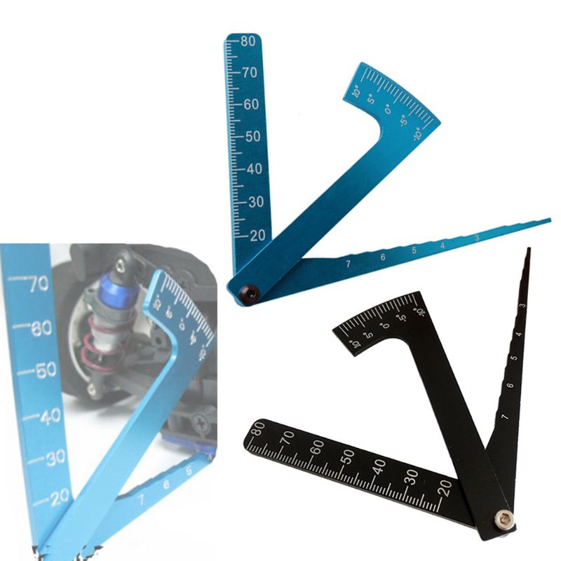Thiết lập khung công cụ Hệ thống treo Bánh xe Camber Máy đo chiều cao đi xe cho ô tô RC 1/8 1/10