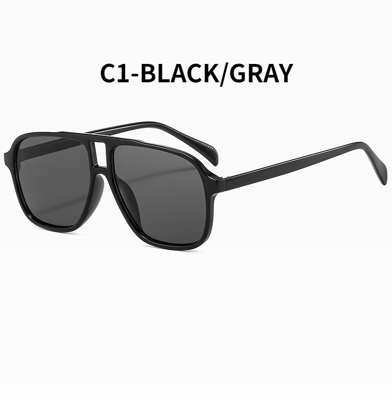 Kính mát gọng lớn phong cách Âu Mỹ retro 2021