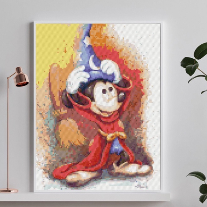 Tranh Thêu Chữ Thập 11ct Hình Hoa Hướng Dương 30x40cm