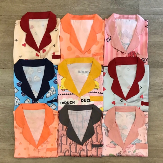 Bộ pijama lụa