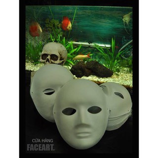 [Mã TOYDEC hoàn 20K xu đơn 50K] MẶT NẠ TRẮNG - MẶT NẠ TRẮNG TRƠN - MẶT NẠ HALLOWEEN