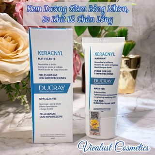 Kem dưỡng cho da nhờn Keracnyl Matifyer Ducray 30ml