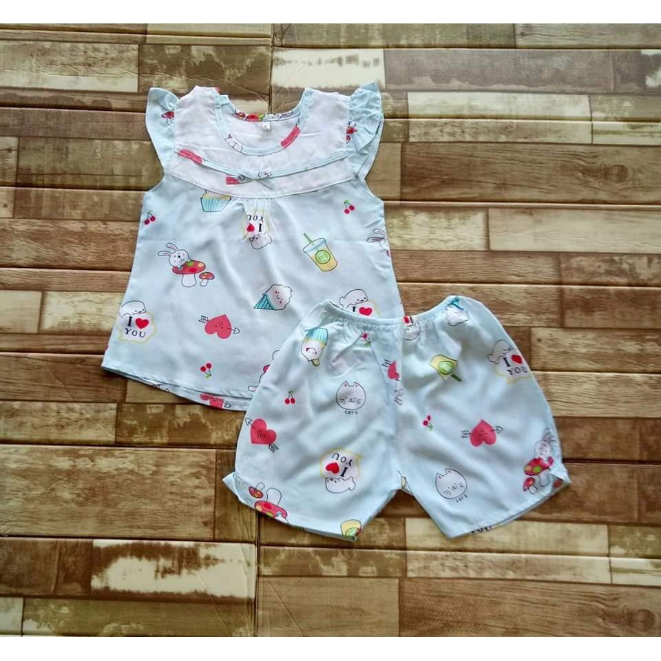 [Siêu giảm giá, size 12-18 kg] Bộ quần áo bé gái - đồ bộ tole bé gái ngắn tay, vải ít co rút, hàng Việt Nam chất lượng