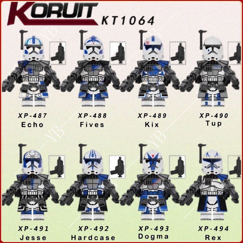 Bộ Đồ Chơi Lắp Ráp Mô Hình Nhân Vật Phim star wars Cho Bé