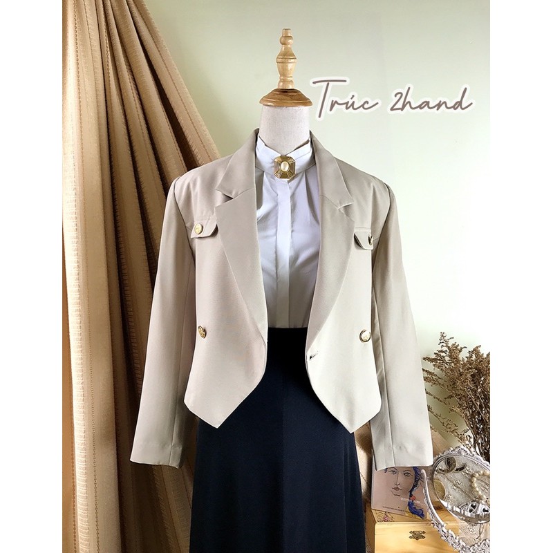 ÁO VEST BLAZER NHẬT HÀN 2hand si (khách chốt live)