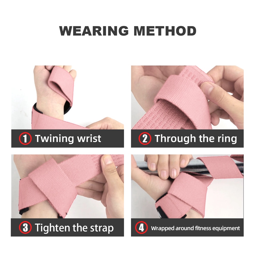 Mới Set 2 Đai Quấn Cổ Tay Nâng Tạ