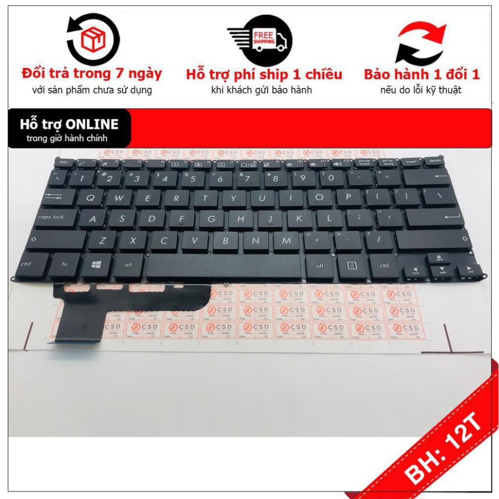 [BH12TH] Bàn Phím Laptop Asus X201 X201E S200 S200E X202e Hàng Mới 100% . 12 Tháng