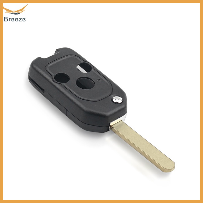 breeze Modified Remote 2/3/4 Button Flip Car Key Shell Case For Honda Accord Civic CRV Pilot 2007 2008 2009 2010 2011