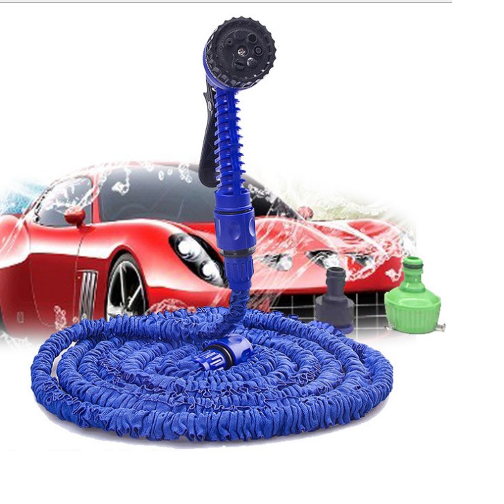 Vòi xịt đa năng giãn nở 3 lần, dài 15 mét giãn nở 5m đến 15m