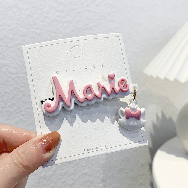 Kẹp Tóc Thiết Kế Kiểu Chữ Cái Dễ Thương Phong Cách Nhật Hàn Cho Bé Gái