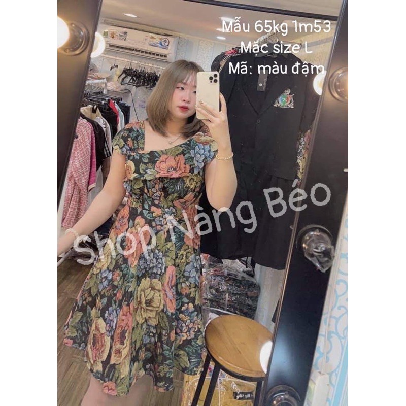 ĐẦM LỆCH VAI BIGSIZE 60-90kg (có size)