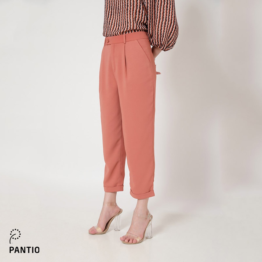 Quần vải kiểu dáng baggy thiết kê khuy quần đặc biệt  BQL3303 - PANTIO