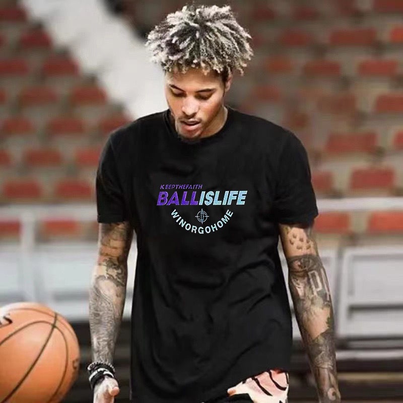 Bộ Đồ Thể Thao Bóng Rổ Ngắn Tay Nhanh Khô Phong Cách Mới