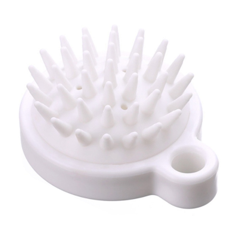 flowersqueen Bàn Chải Silicon Mềm Mát Xa Da Đầu Khi Gội Đầu