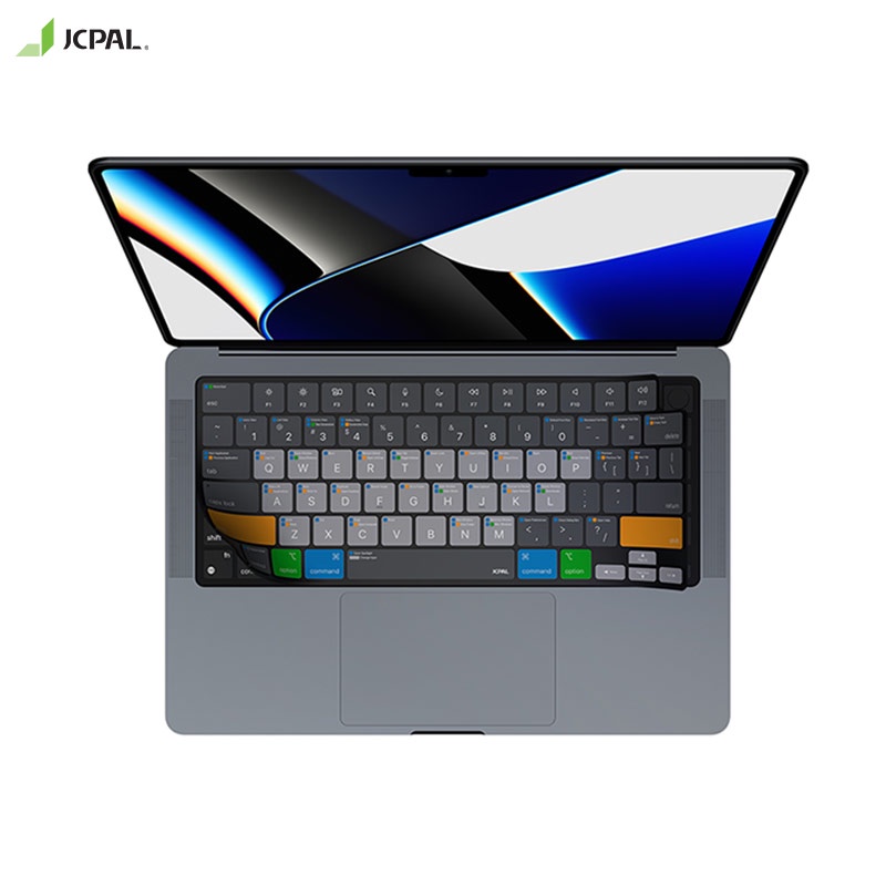Lót phủ phím Macbook Verskin Learn JCPAL máy mac air 15in/Mac Air m2/ Mac pro m2 m1 14 inch/ Mac Pro16 inch m2 m1