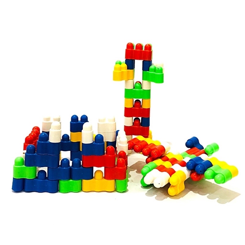 Gói 1kg Lê-gô Ghép Hình Nút Siêu Rẻ- Đồ Chơi Thông Minh Cho Bé