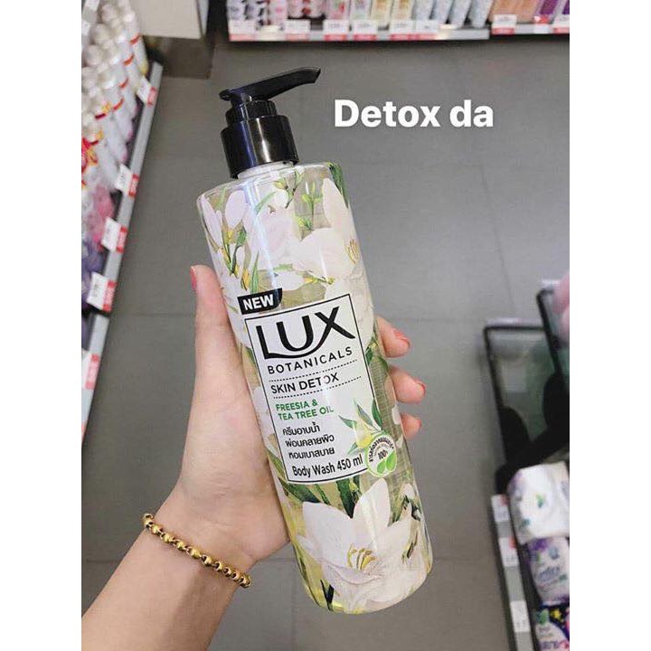 (HÀNG HOT) Sữa Tắm LUX Botanical 450ml Detox WATSONS Thailand