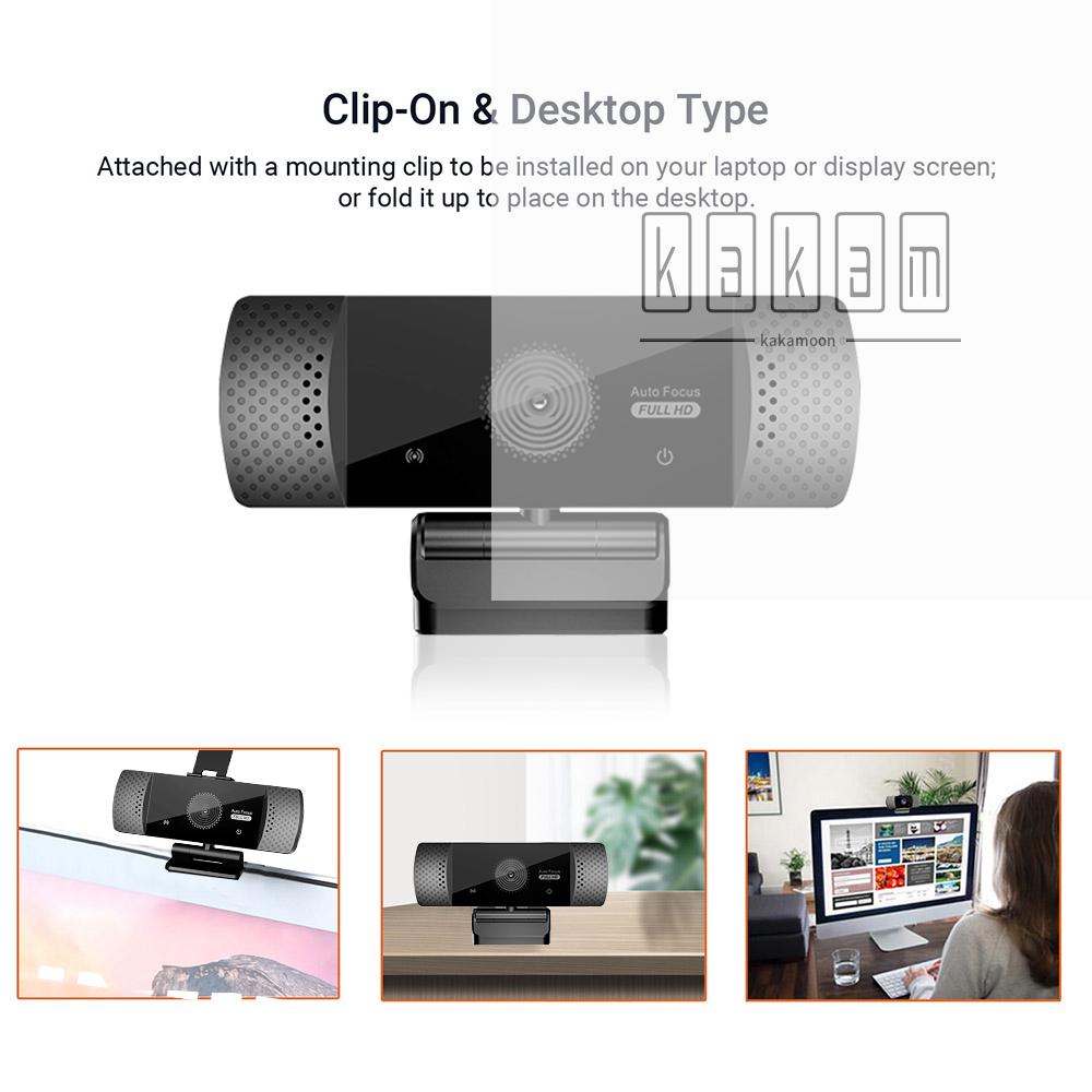Webcam 1080p Hd 2mp Kèm Phụ Kiện Cho Máy Tính | BigBuy360 - bigbuy360.vn