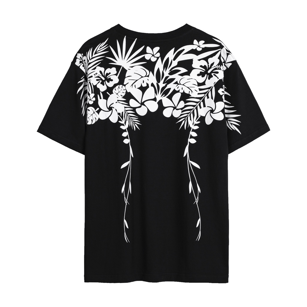 Áo thun unisex shadow màu đen vải cotton thoáng mát VICOLAS SHADOW TEE