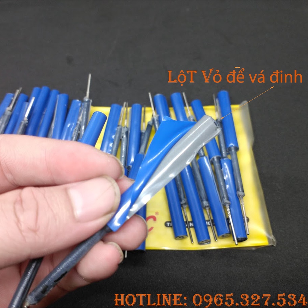 Đinh Vá Nấm, Thân Nấm Vá Vỏ, Vá Lốp không săm Dùng Cho Xe ÔTÔ, Xe Máy