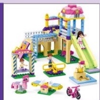 [Hàng mới về] Đồ chơi Lego Lắp ráp Màu sắc cho bé gái - Đồ chơi xếp hình