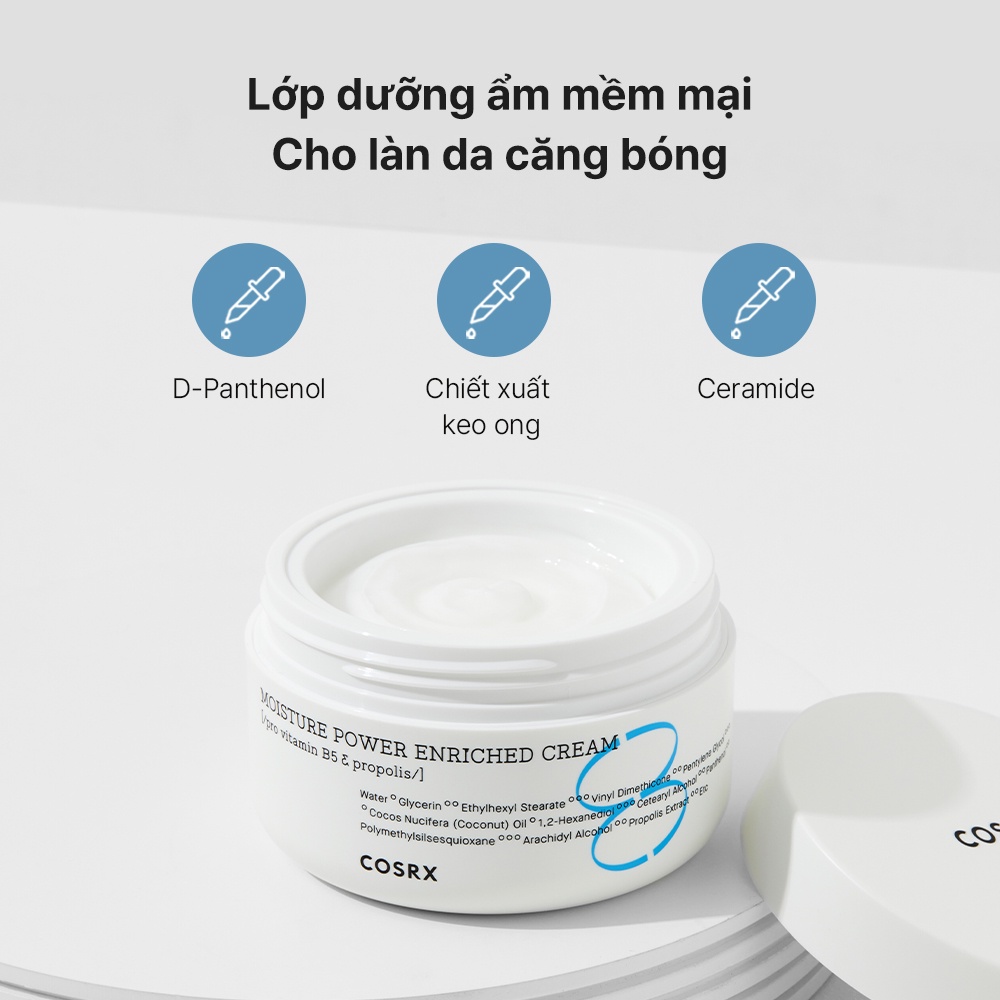 Kem dưỡng ẩm và giàu tinh chất COSRX 50ml