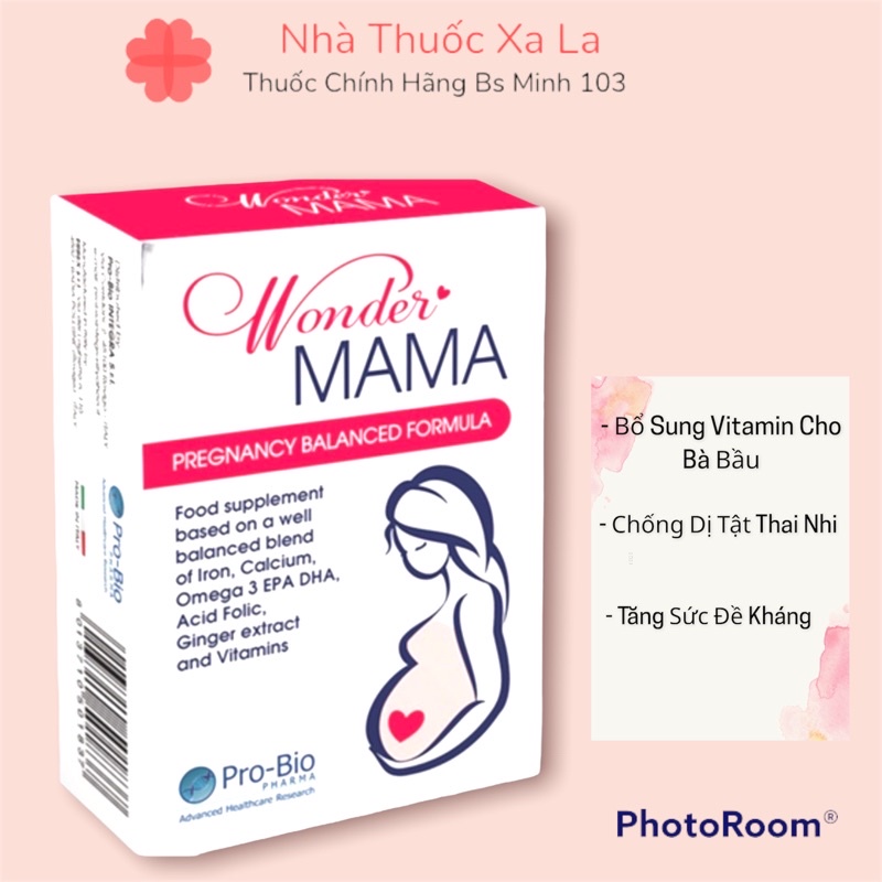 Vitamin tổng hợp cho bà bầu 🌸 FREESHIP🌸 nhập khẩu Italia Bổ Sung Iod Và Sắt