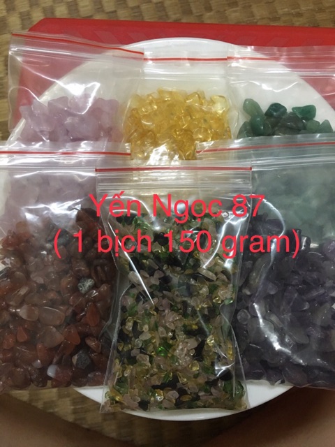 Đá vụn nhiều màu (1 bịch 150 gram )