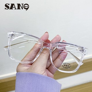  Mắt kính trong suốt chống ánh sáng xanh và bức xạ phong cách retro harajuku dành cho nữ