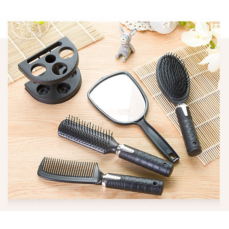 Bộ Lược Và Gương 4 Món