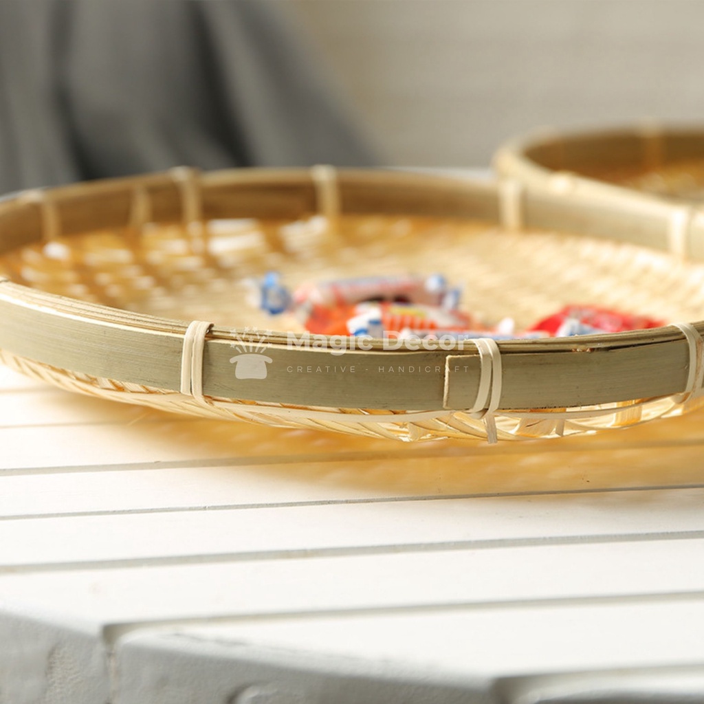 Mẹt Tre Thủ Công Size 15,18,20,25,30,35,40,45,50cm phục vụ nhà hàng, quán cafe