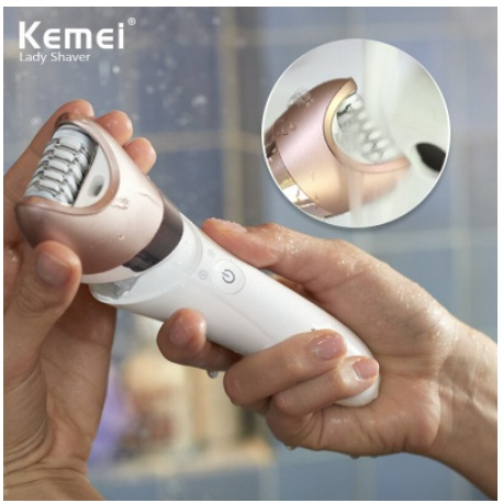 Máy tẩy lông,massage 5in1 kemei 8001 cao cấp - Hàng Nhập Khẩu