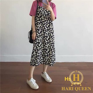 Váy yếm 2 dây hoa cúc HSU0620