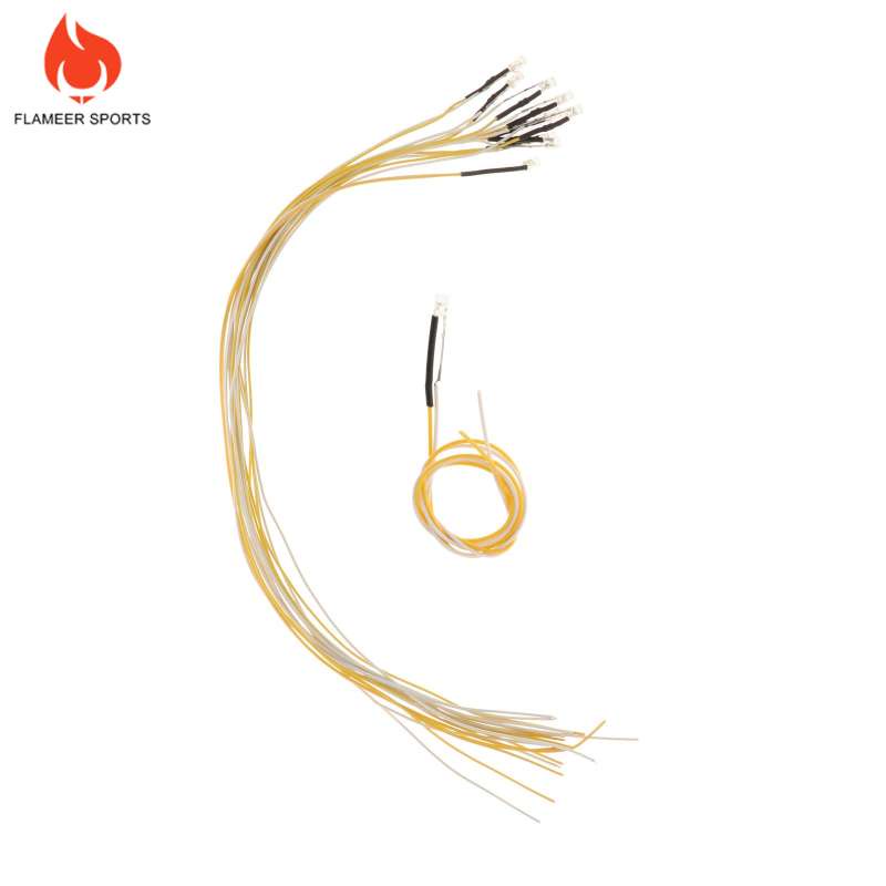 Set 10 đi ốt đèn LED 6V chiều dài 11.8inch (30cm) trang trí đồ chơi thủ công DIY | BigBuy360 - bigbuy360.vn