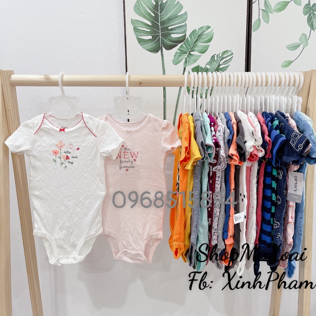 BODYSUIT CARTER SIZE 24M LINK 6 ,BODYCHIP CỘC TAY MIX HÃNG CHO BÉ TỪ 11,5-13kg