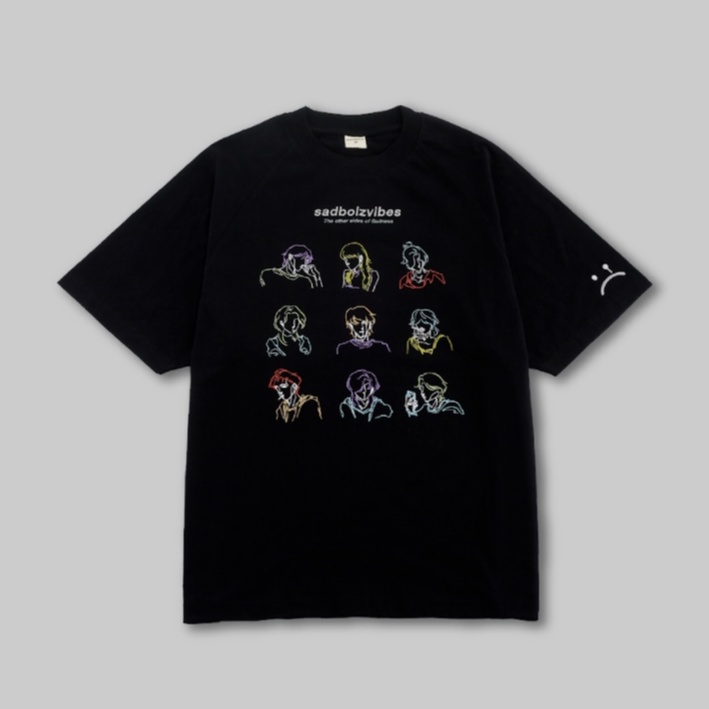 CkBk /Áo thun SADBOIZ SADBOIZVIBES TOSS BLACK!