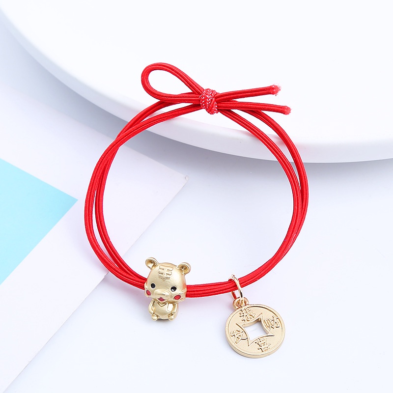 Dây Buộc Tóc Cao Su Co Giãn Đính Nơ Cỡ Nhỏ Thời Trang 2022