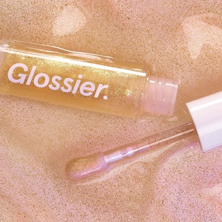 Glossier - Lip Gloss "Gold" + “Red” + “Holographic” | son bóng trong và có nhũ
