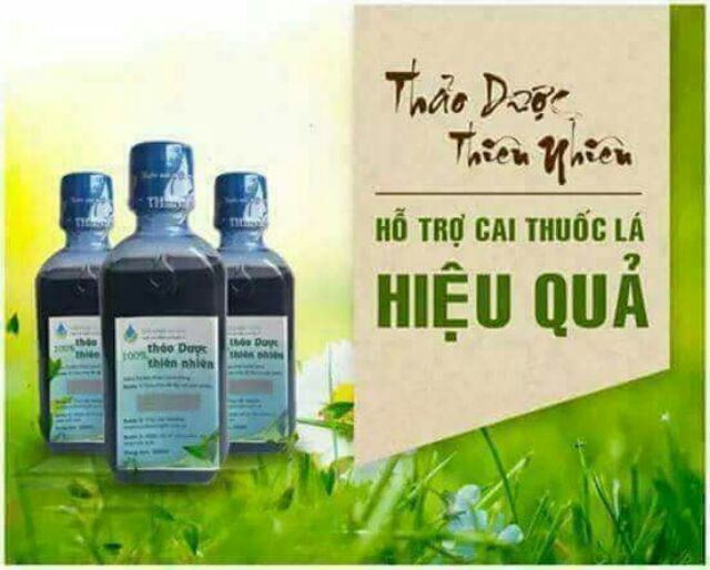 Nước súc miệng cai thuốc lá Thanh Nghị