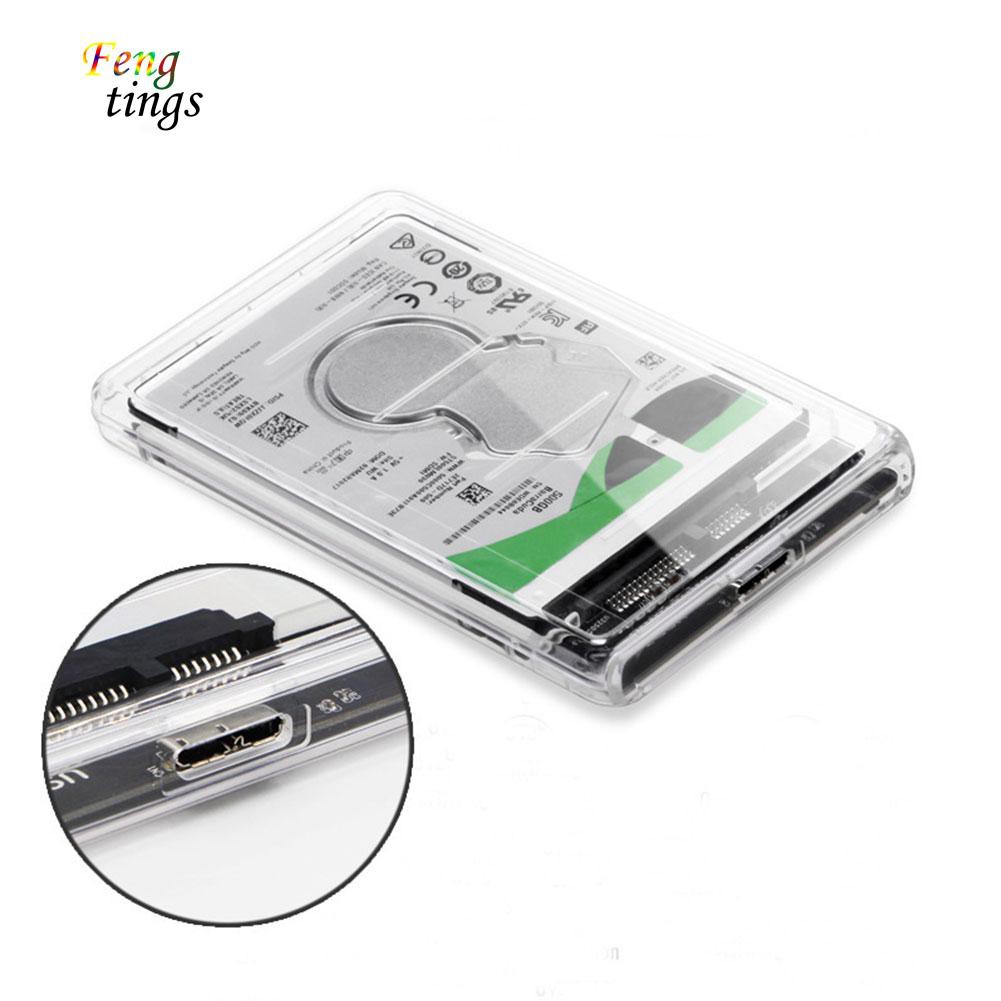 Vỏ Đựng Ổ Cứng Ngoài 2.5 Inch Sata Sang Usb3.0 Hdd Ssd Chất Lượng Cao