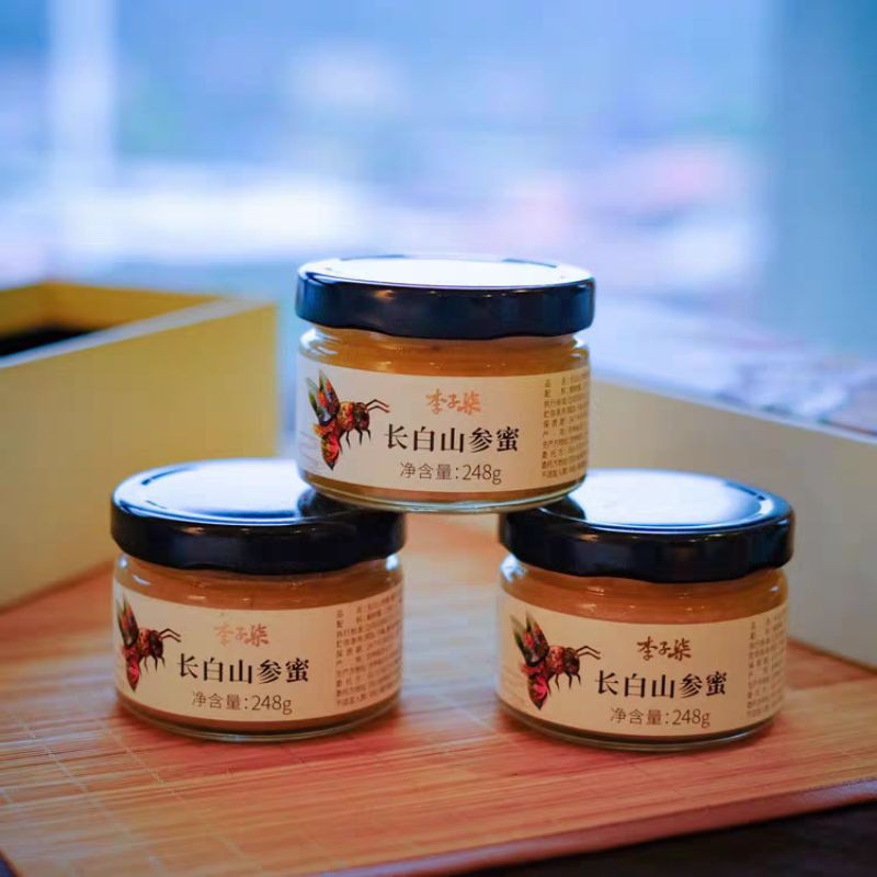 Nhân sâm mật ong nguyên chất núi Trường Bạch