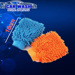 Găng Tay Hai Mặt Sợi Chenille loại nhỏ 18cm (cái)