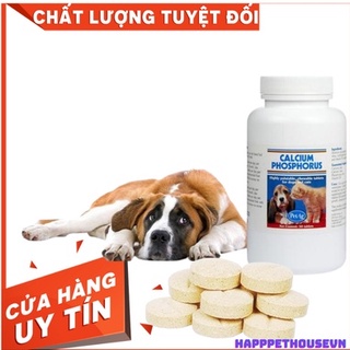 Canxi Mĩ cho thú cưng chó mèo Calcium Phosphorus Petag 50 viên